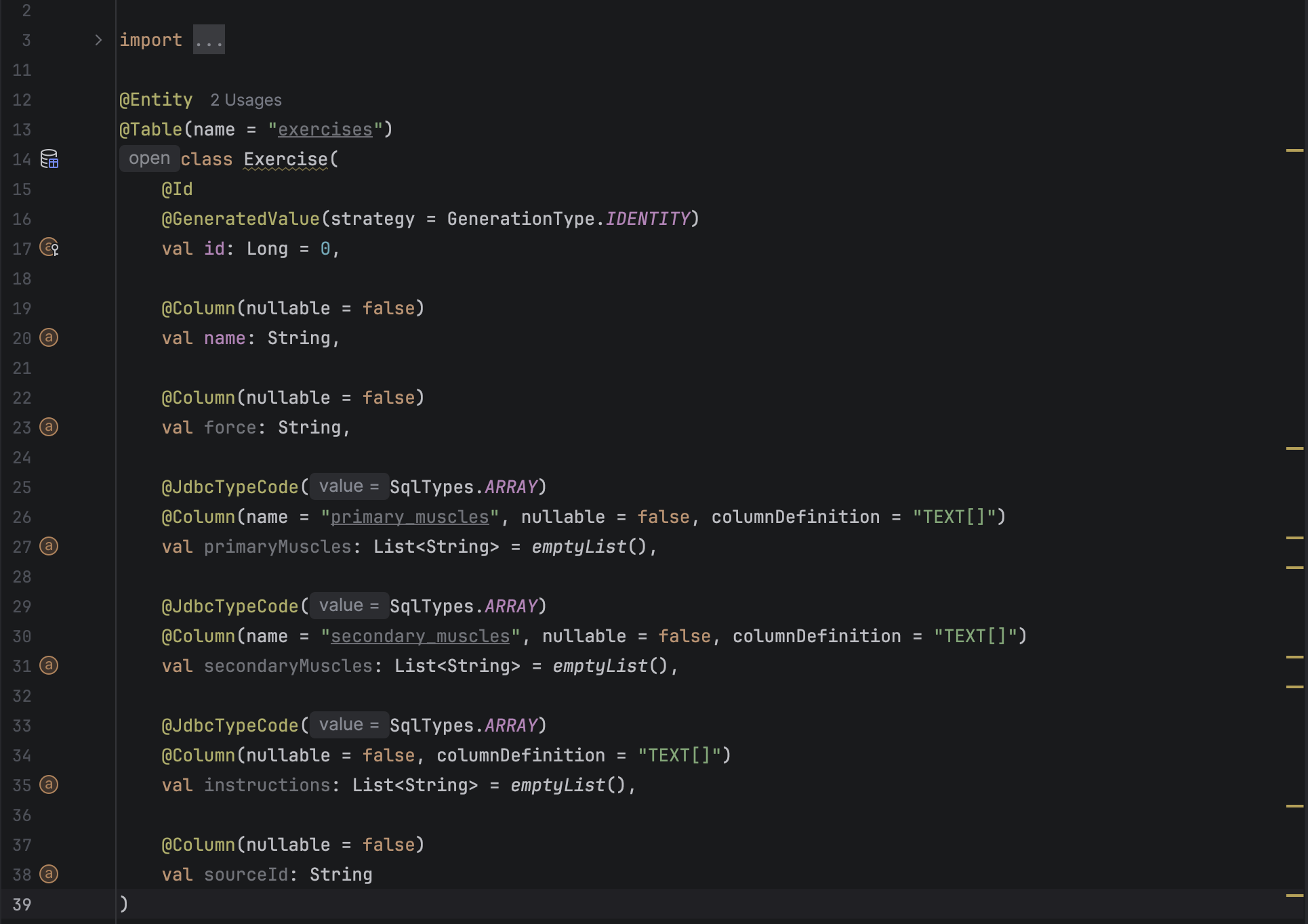 IntelliJ screenshot